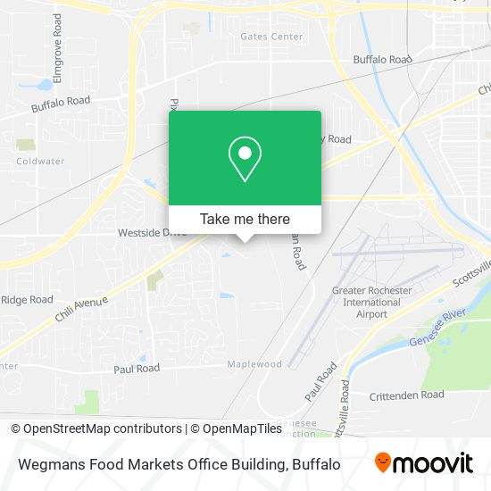 Mapa de Wegmans Food Markets Office Building