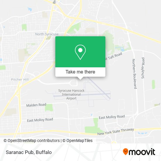 Mapa de Saranac Pub