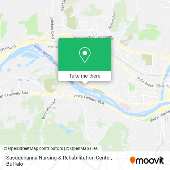 Mapa de Susquehanna Nursing & Rehabilitation Center