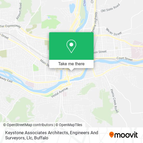 Keystone Associates Architects, Engineers And Surveyors, Llc map