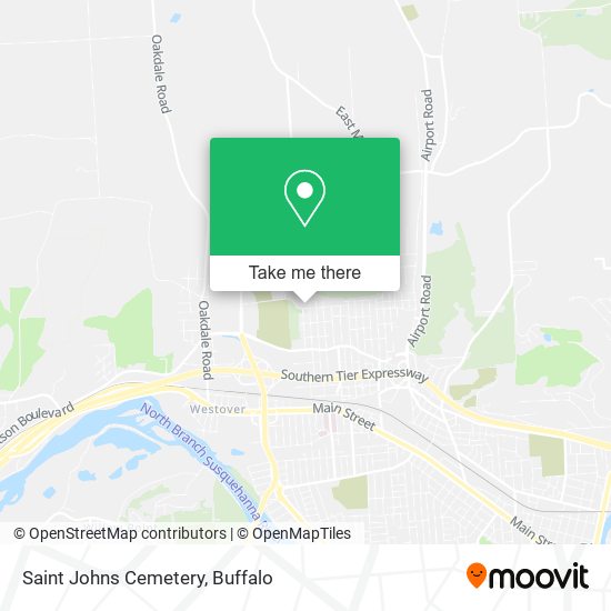 Mapa de Saint Johns Cemetery