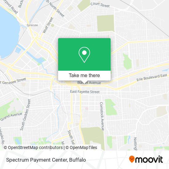 Spectrum Payment Center map