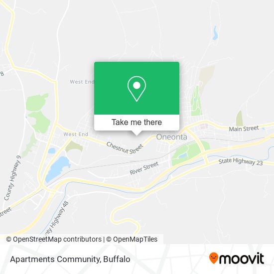 Apartments Community map