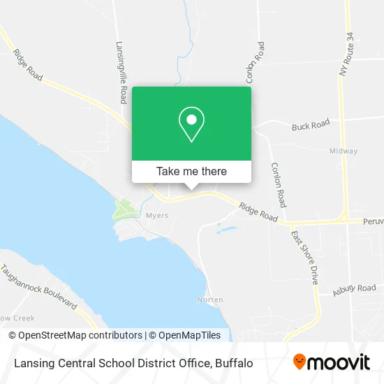 Mapa de Lansing Central School District Office