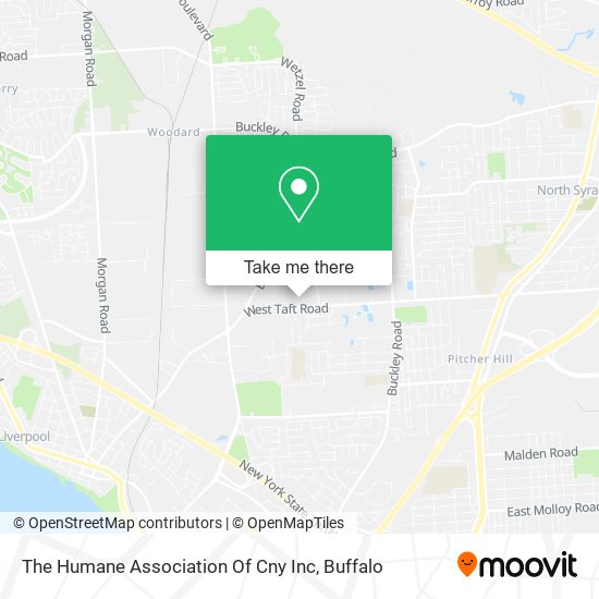 The Humane Association Of Cny Inc map