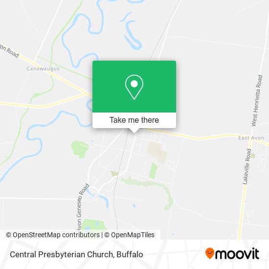 Mapa de Central Presbyterian Church