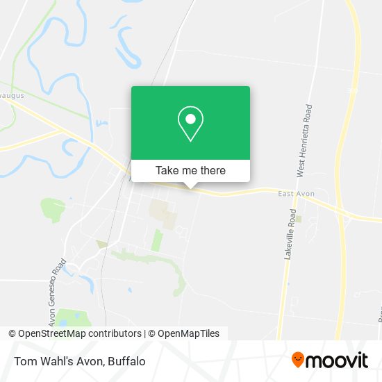 Mapa de Tom Wahl's Avon