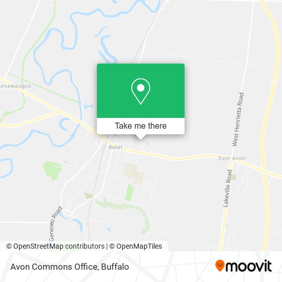 Mapa de Avon Commons Office