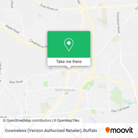 Mapa de Gowireless (Verizon Authorized Retailer)