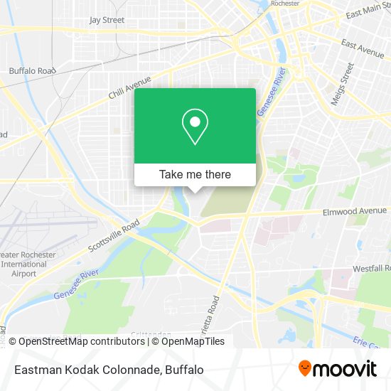 Eastman Kodak Colonnade map