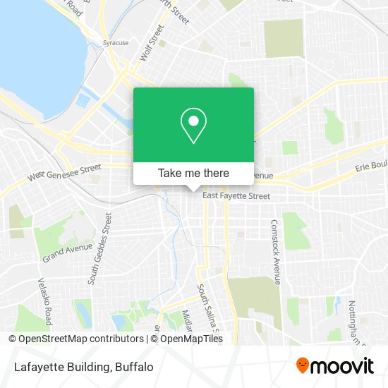 Lafayette Building map