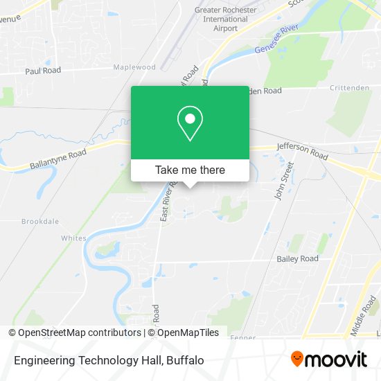 Mapa de Engineering Technology Hall