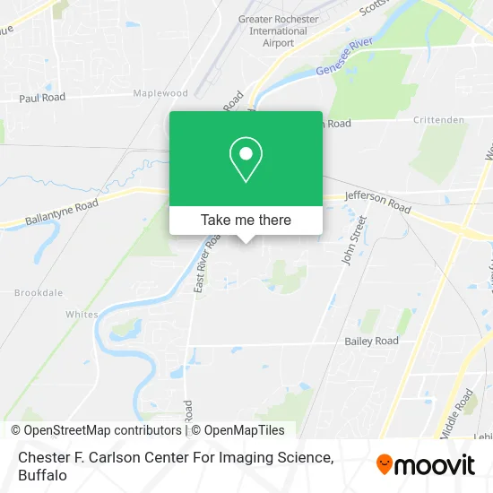 Chester F. Carlson Center For Imaging Science map