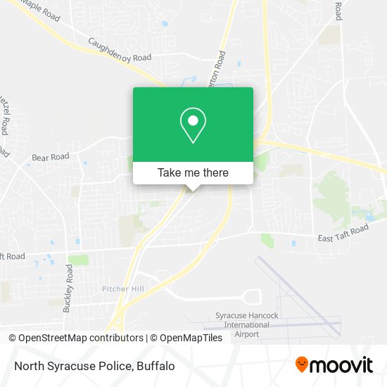 North Syracuse Police map