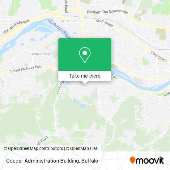 Couper Administration Building map