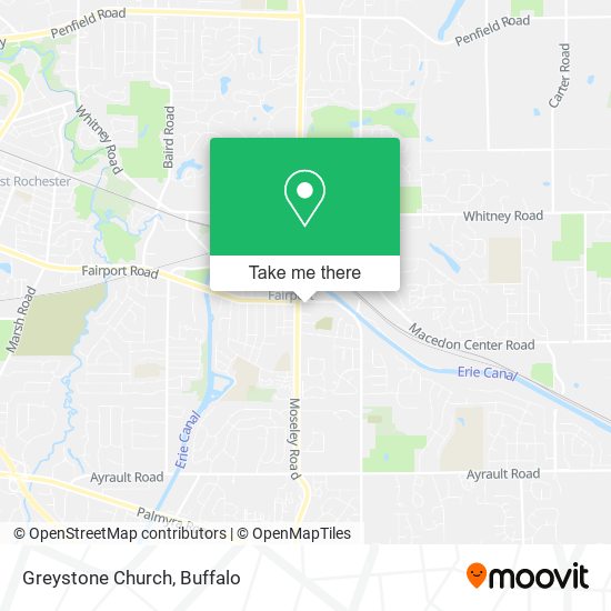 Mapa de Greystone Church