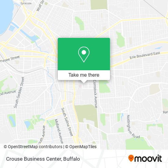 Crouse Business Center map