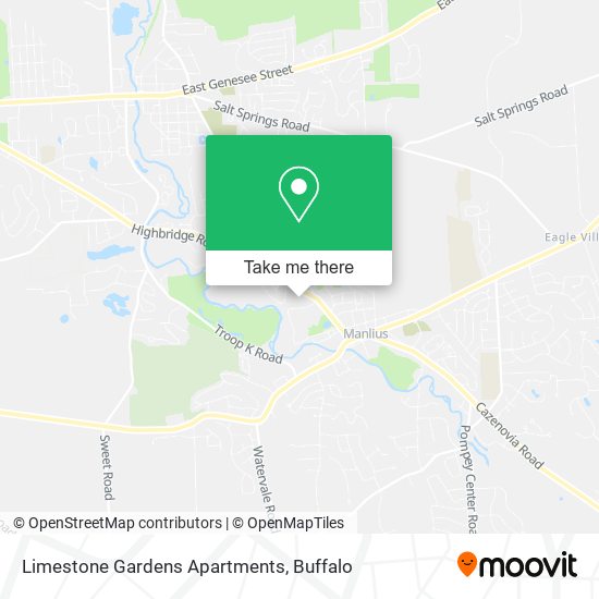 Limestone Gardens Apartments map