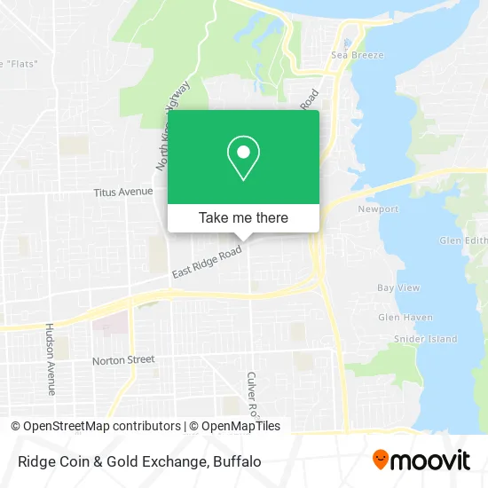 Ridge Coin & Gold Exchange map
