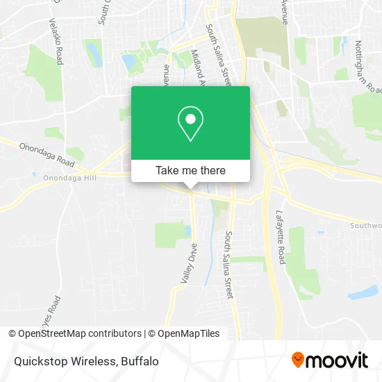 Quickstop Wireless map