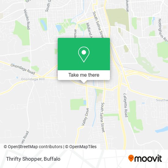Mapa de Thrifty Shopper