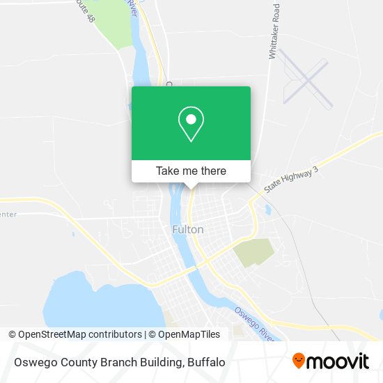Oswego County Branch Building map