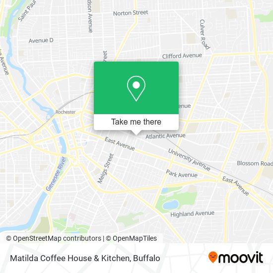 Mapa de Matilda Coffee House & Kitchen