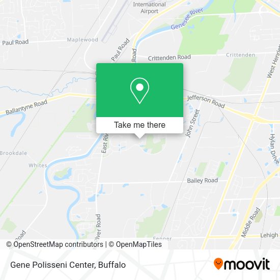 Mapa de Gene Polisseni Center