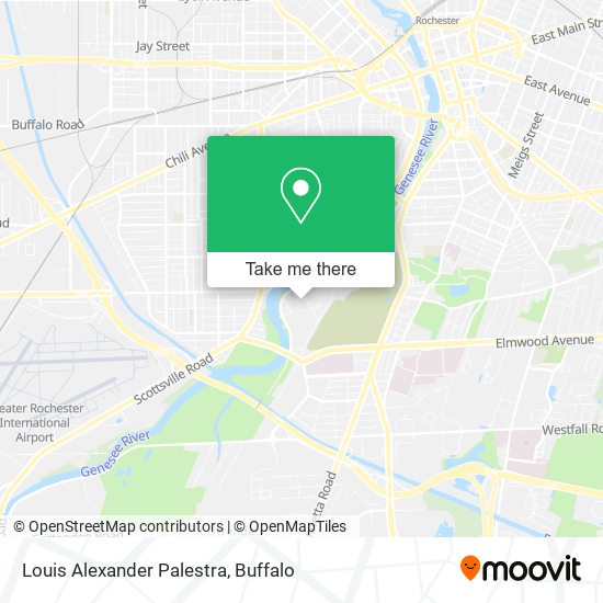 Louis Alexander Palestra map
