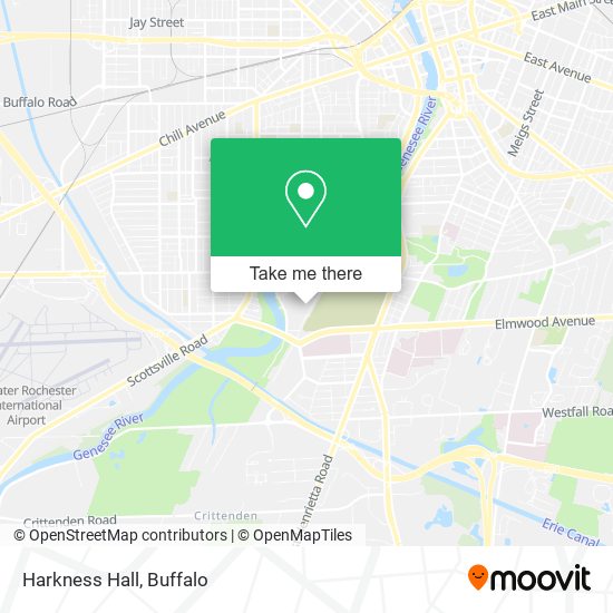 Mapa de Harkness Hall