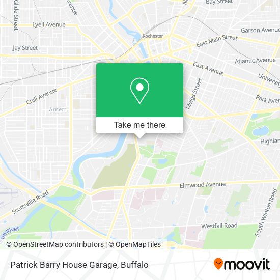 Patrick Barry House Garage map