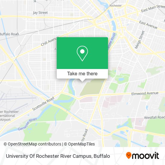 University Of Rochester River Campus map