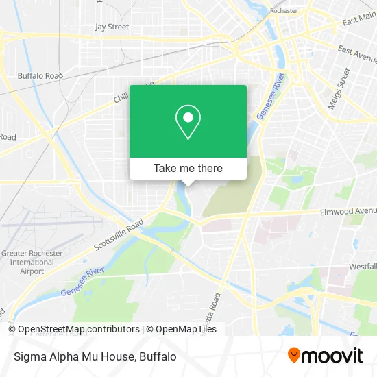 Sigma Alpha Mu House map