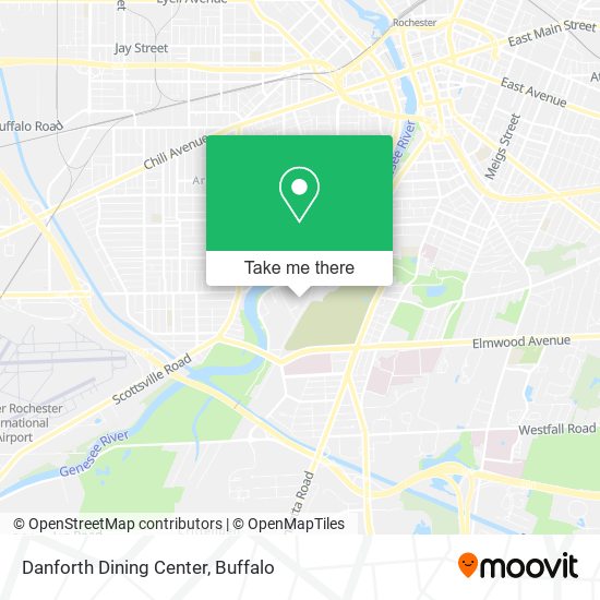 Danforth Dining Center map