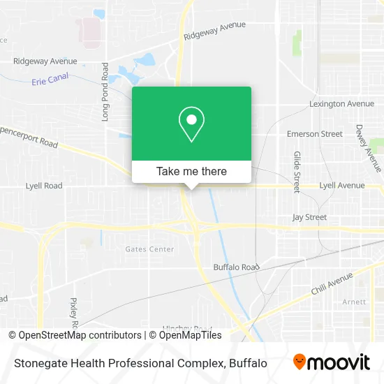Stonegate Health Professional Complex map