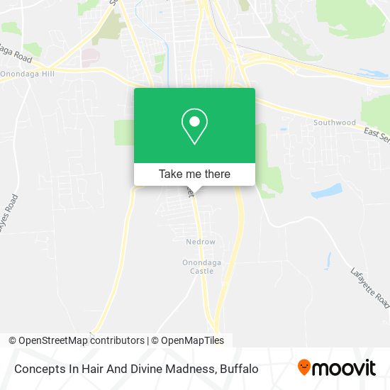 Concepts In Hair And Divine Madness map