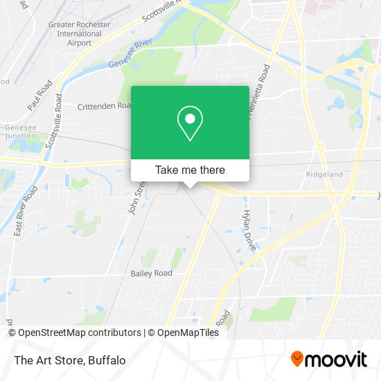 Mapa de The Art Store