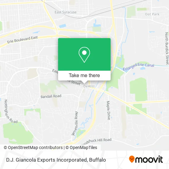 D.J. Giancola Exports Incorporated map