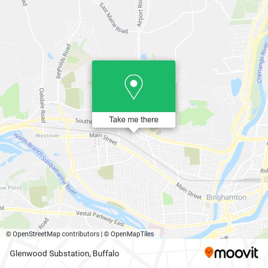Glenwood Substation map