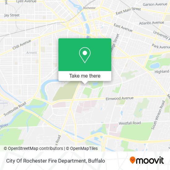 City Of Rochester Fire Department map