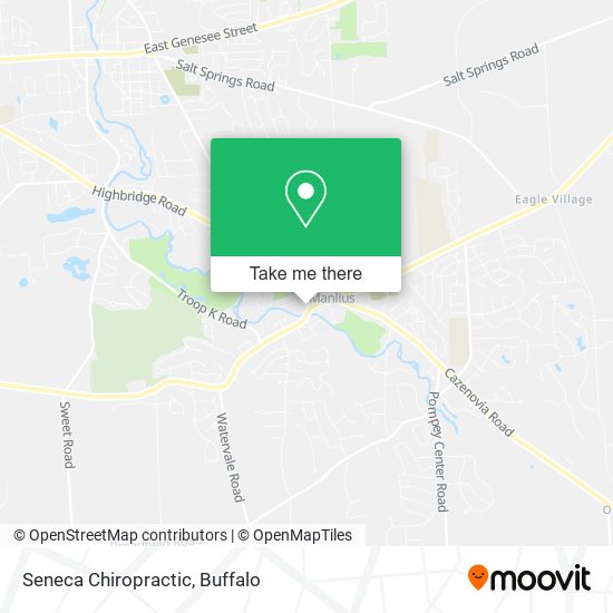 Seneca Chiropractic map