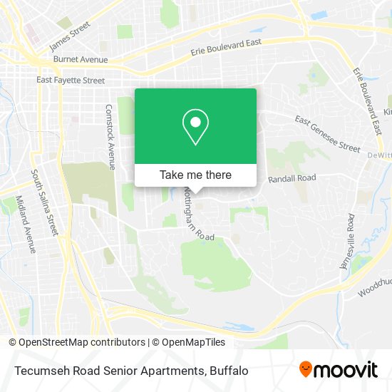 Tecumseh Road Senior Apartments map