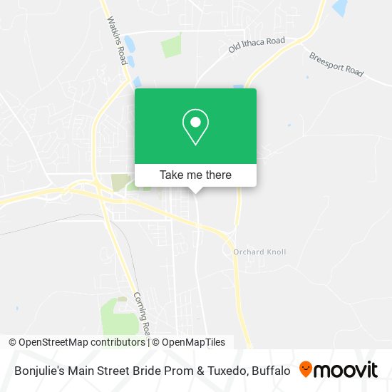 Bonjulie's Main Street Bride Prom & Tuxedo map
