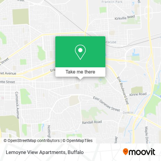 Lemoyne View Apartments map