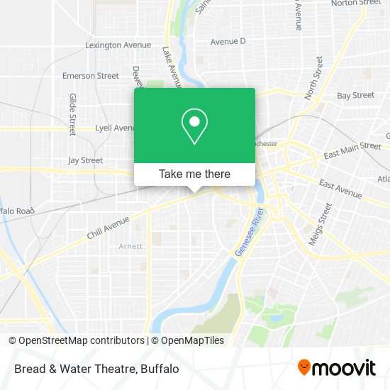 Bread & Water Theatre map