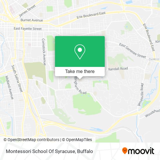 Montessori School Of Syracuse map