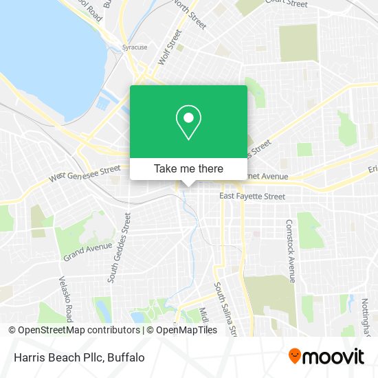 Mapa de Harris Beach Pllc