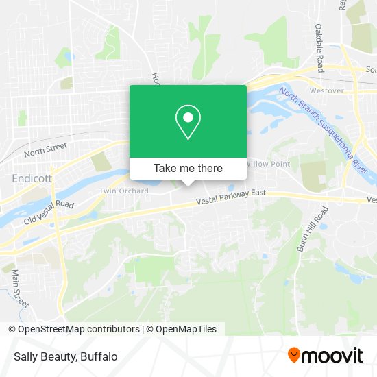Mapa de Sally Beauty