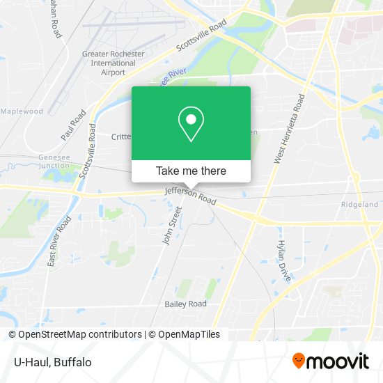Mapa de U-Haul