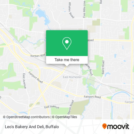 Mapa de Leo's Bakery And Deli